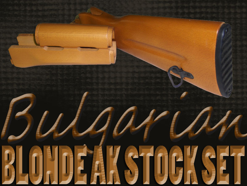 BLOW OUT Bulgarian AK Blonde Stock Set